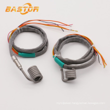 220v stainless steel hot runner electric resistance spiral heater coil element